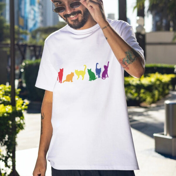 Camiseta gatos del orgullo